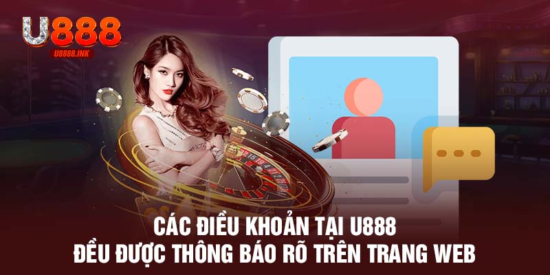 Điều Khoản Điều Kiện U888 Cần Nắm Rõ Để Không Bị Sai Phạm 11 Các điều khoản tại U888 đều được thông báo rõ trên trang web